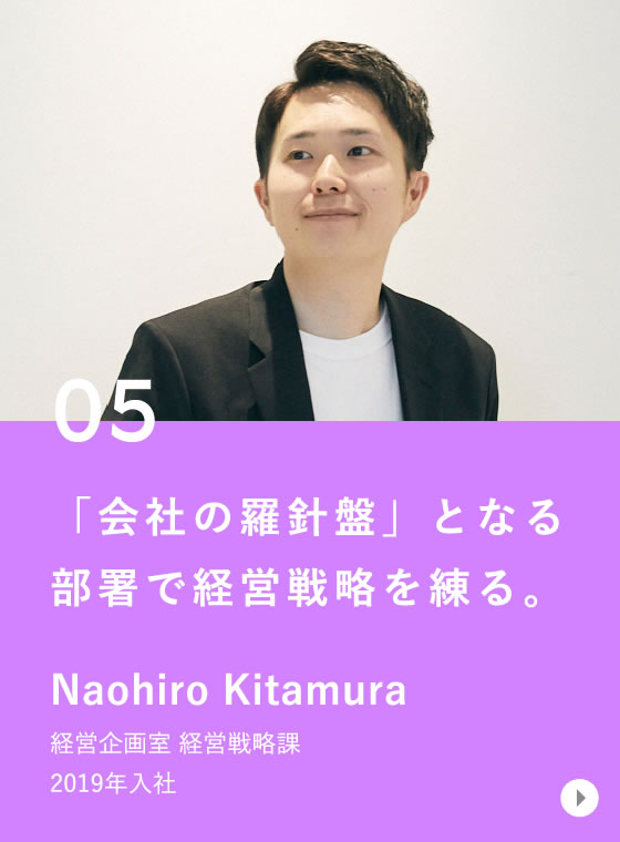 経営企画室 / Naohiro Kitamura